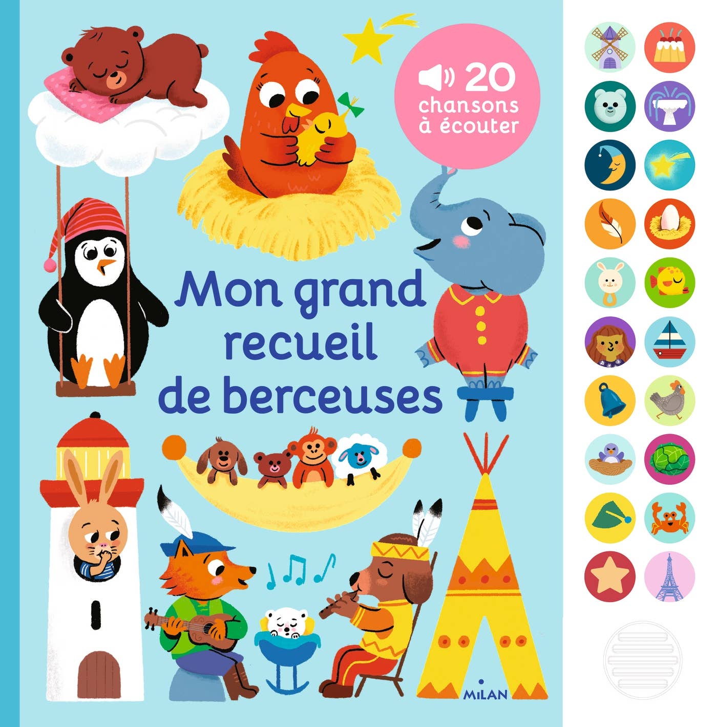 Livre sonore berceuses