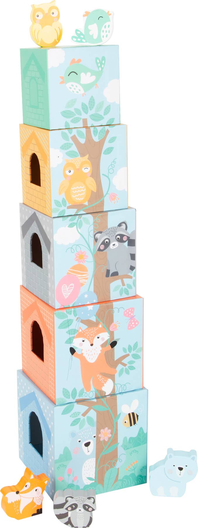 Jouet Pastel - Cubes à Empiler