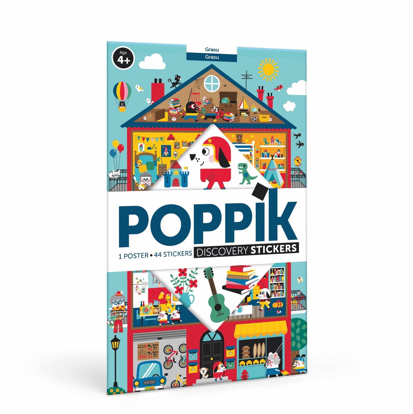 Poster en stickers - La Maison de Graou