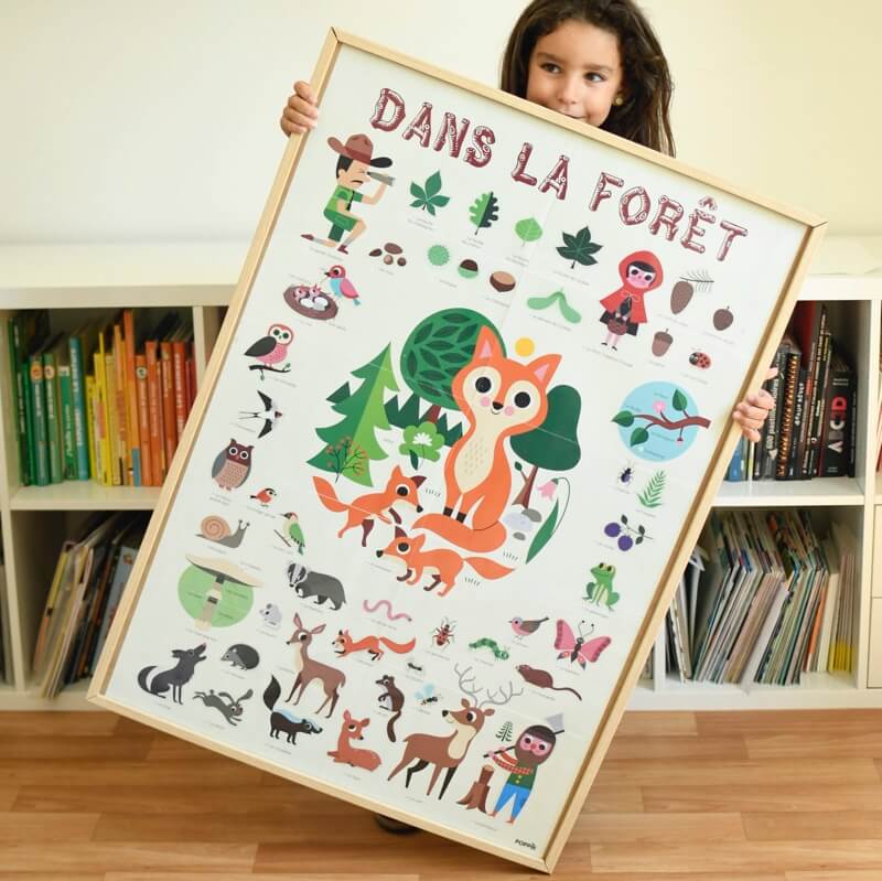 Poster en stickers - La Forêt